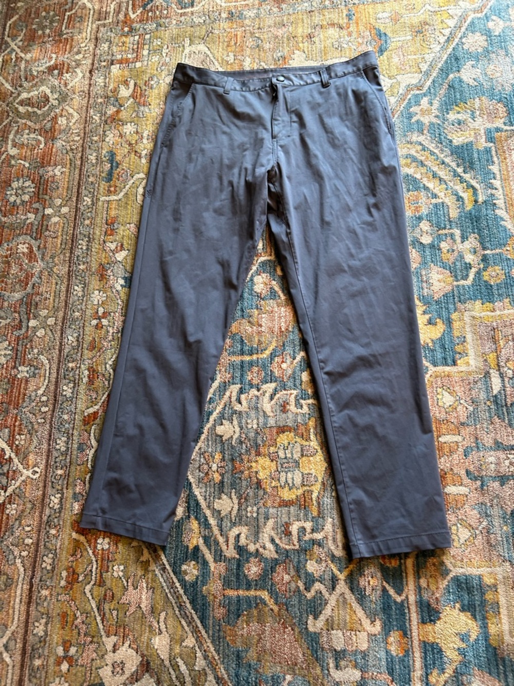 RHONE Men's Stretch Dress Pants - Slate Blue